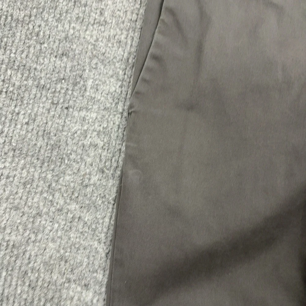 Banana Republic Aiden Chino Pants Mens 33x32‎ Grey Cotton Blend Slim Fit Casual